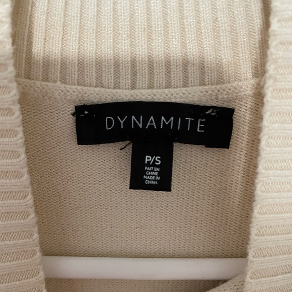 Cream sweater dress - Picture 6 of 7